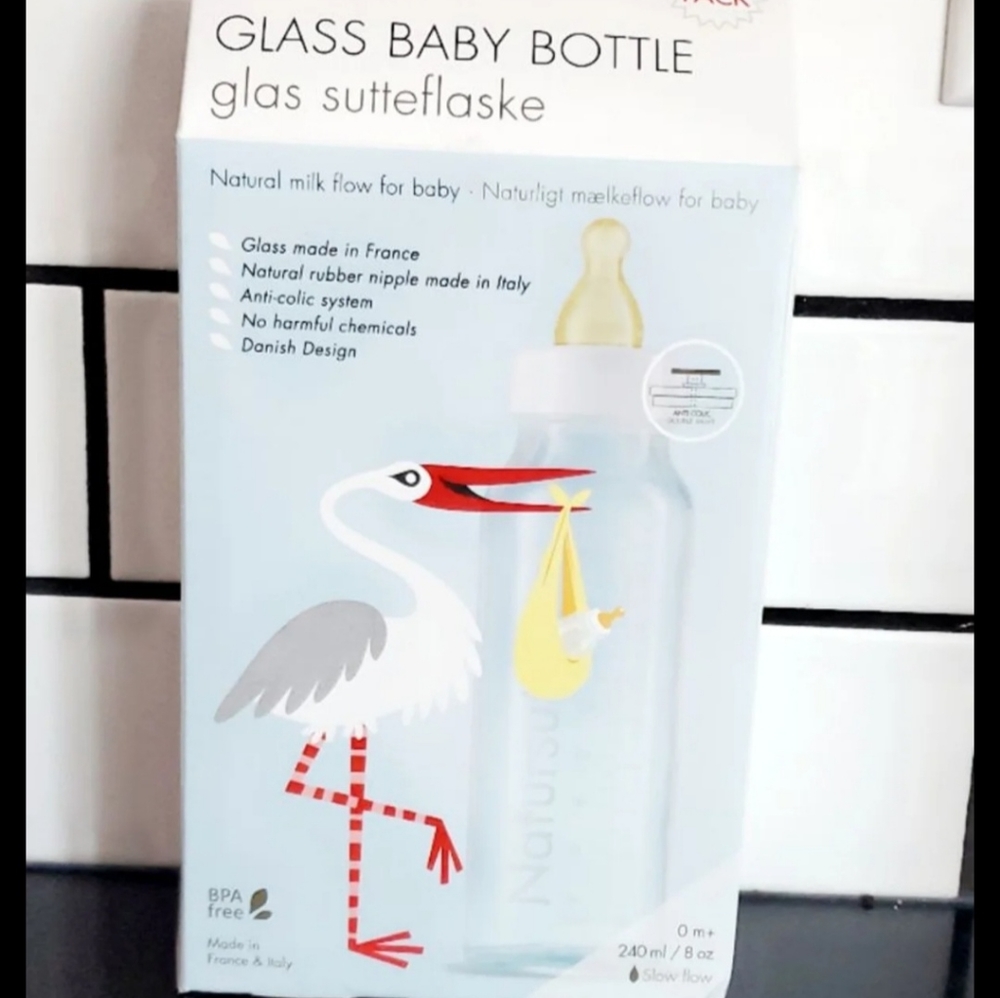 Natursutten Glass Baby Bottles